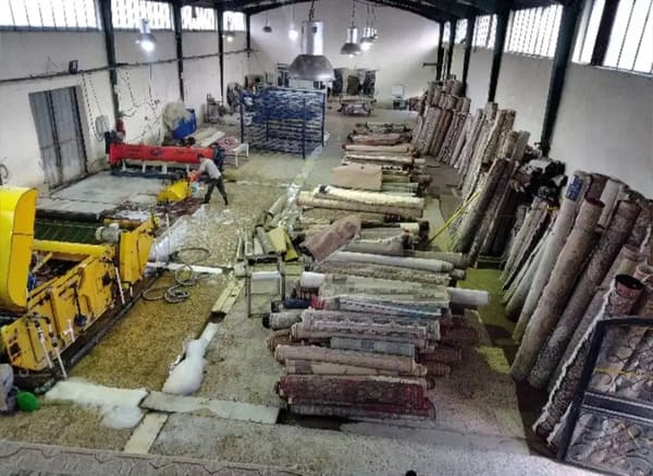 قالیشویی تمام اتوماتیک تخصصی شهریمیز در تبریز